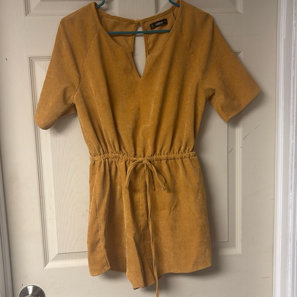 SHEIN Small gold romper
